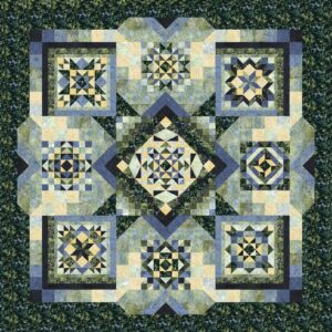Block of the Month - Radiant Meadow from Wing and A Prayer