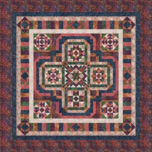Block of the Month - Antique Jewels - Tonga Batiks from Timeless Treasures